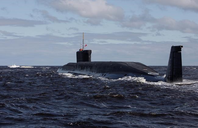 Russian sub test-fires 4 intercontinental missiles in salvo | iNFOnews.ca