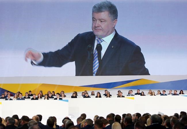 Ukraine's president announces re-election bid for March vote | iNFOnews.ca