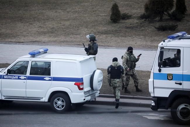 Hundreds arrested in Belarus 'Freedom Day' protest | iNFOnews.ca Hundreds arrested in Belarus 'Freedom Day' protest | iNFOnews.ca