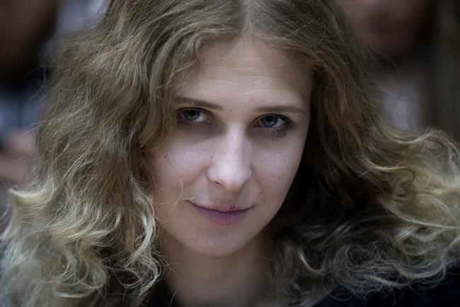 Pussy Riot activist sentenced to community works for protest | iNFOnews.ca