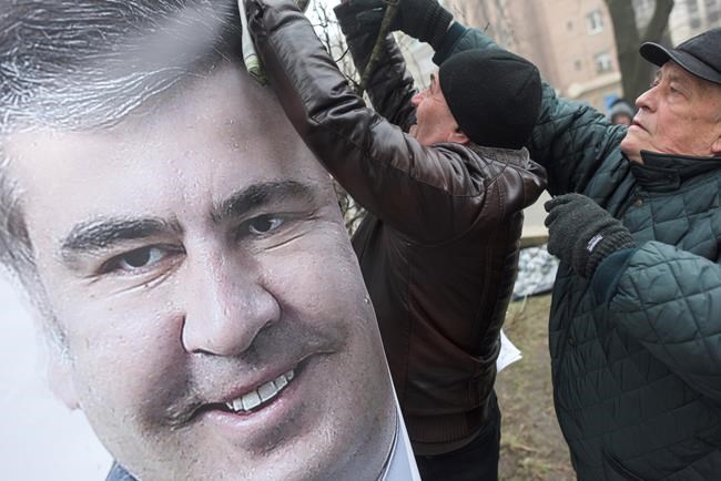 Saakashvili supporters demand Ukraine's leader be impeached | iNFOnews.ca