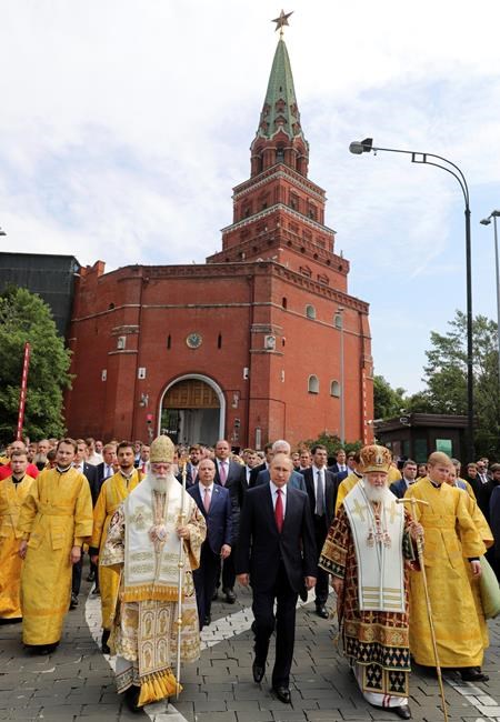 Putin: Christianity is the foundation of the Russian state | iNFOnews.ca
