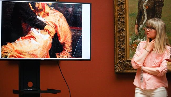 Russian man gets 2 1/2 years in jail for vandalizing painting | iNFOnews.ca