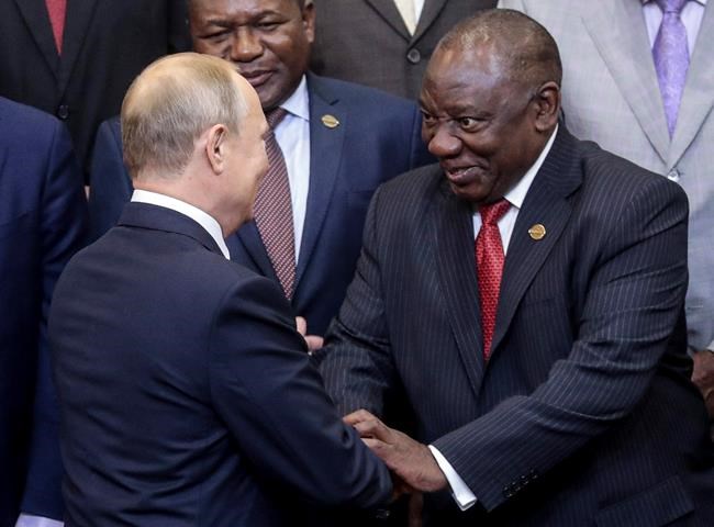 Putin courts Africa and offers to mediate dam dispute | iNFOnews.ca