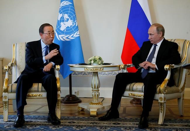 Ukraine 'outraged' by UN chief's remarks on Russia | iNFOnews.ca CP1157320309