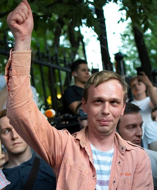 Russian journalist freed after police abruptly drop charges | iNFOnews.ca Russian journalist freed after police abruptly drop charges | iNFOnews.ca