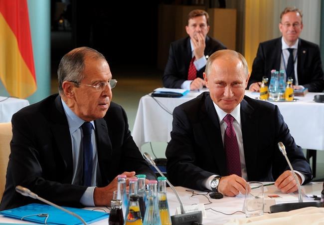 The Latest: Putin could halt Aleppo strikes indefinitely | iNFOnews.ca