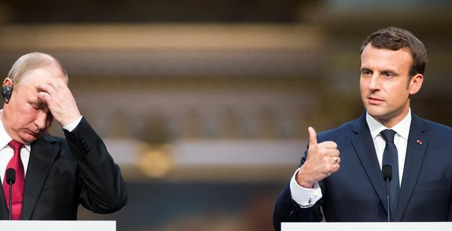 The Latest: Putin visits new Orthodox Church in Paris | iNFOnews.ca