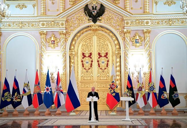 Putin: Russia's new weapons will be unrivaled everywhere | iNFOnews.ca