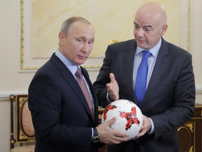 Putin promises troubled World Cup stadium will be ready | iNFOnews.ca Putin promises troubled World Cup stadium will be ready | iNFOnews.ca