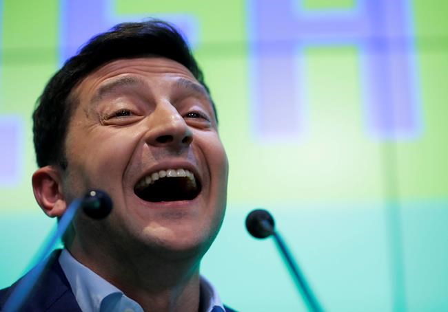 Comedian headed for landslide victory in Ukraine | iNFOnews.ca