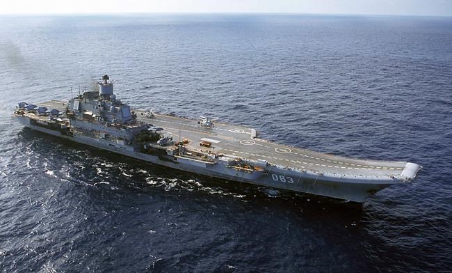 Russia's aircraft carrier is damaged in upgrade accident | iNFOnews.ca