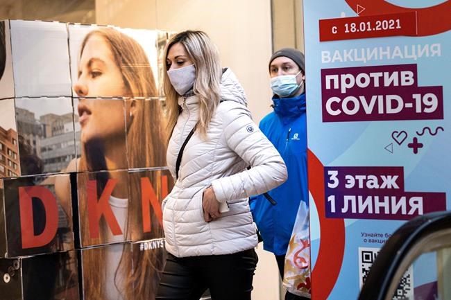 Russia lags behind others in its COVID-19 vaccination drive | iNFOnews.ca