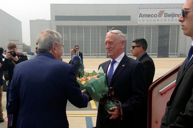 Mattis arrives in China; NKorea to be key topic of meetings | iNFOnews.ca Mattis arrives in China; NKorea to be key topic of meetings | iNFOnews.ca