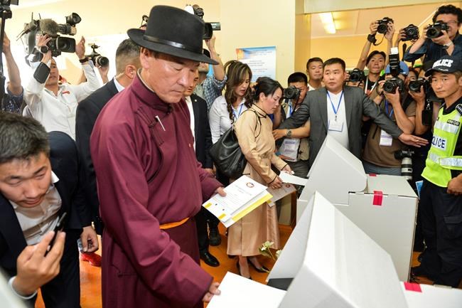 Mongolia's presidential election tightens, runoff likely | iNFOnews.ca