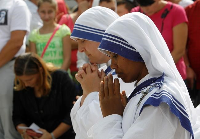 Macedonia celebrates Saint Teresa's canonization in capital | iNFOnews.ca