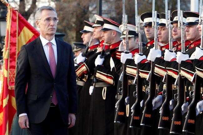 NATO head urges Macedonia to end dispute with Greece, reform | iNFOnews.ca NATO head urges Macedonia to end dispute with Greece, reform | iNFOnews.ca