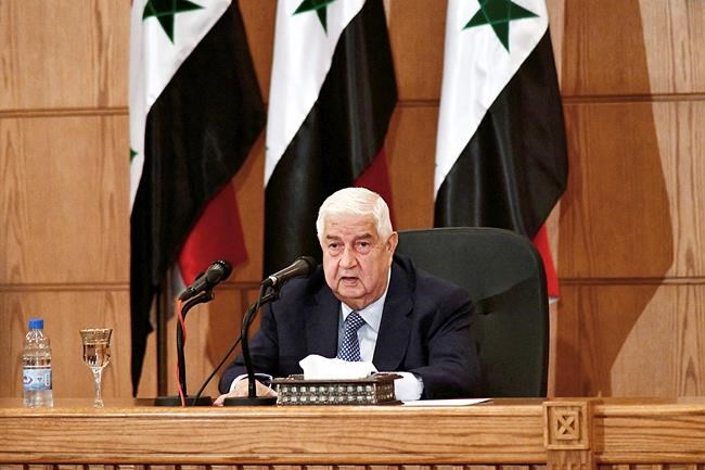 Syria’s longtime Foreign Minister al-Moallem dies at age 79 | iNFOnews.ca