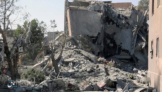 Amnesty slams coalition's reliance on ordnance in Raqqa | iNFOnews.ca