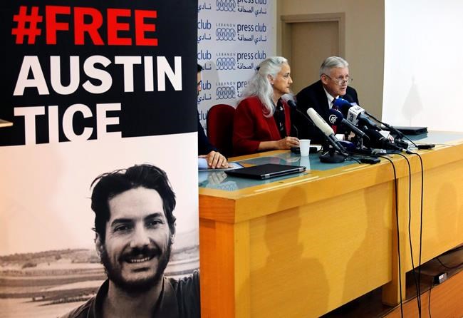 Parents of US journalist missing in Syria hopeful about fate | iNFOnews.ca