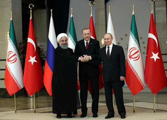 Iran summit holds key to looming battle in Syria's Idlib | iNFOnews.ca CP1864054790