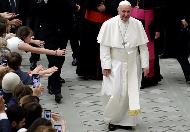 Pope: Abortion is never OK, equates it to "hiring a hitman" | iNFOnews.ca CP1894944396