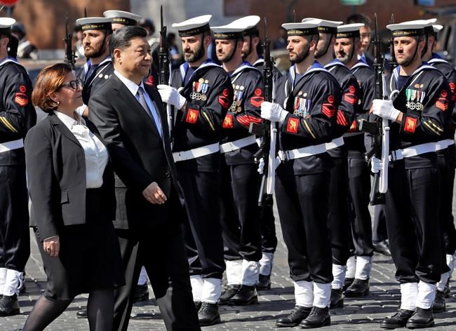 Italy, China deepen ties under wary gaze of US, EU | iNFOnews.ca Italy, China deepen ties under wary gaze of US, EU | iNFOnews.ca