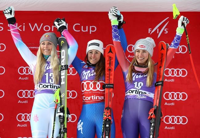 Goggia wins Cortina downhill as Vonn makes major mistake | iNFOnews.ca Goggia wins Cortina downhill as Vonn makes major mistake | iNFOnews.ca