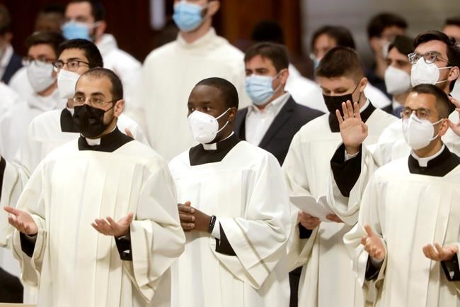Pope ordains 9 priests, saying: Stay humble, compassionate | iNFOnews.ca Pope ordains 9 priests, saying: Stay humble, compassionate | iNFOnews.ca
