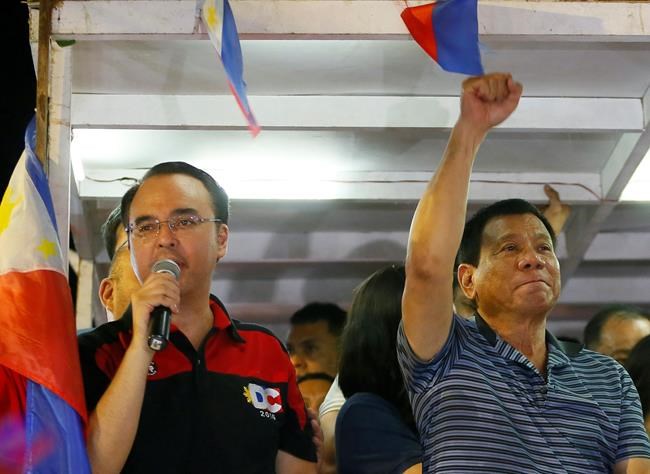 Philippine leader names his senator ally new foreign chief | iNFOnews.ca