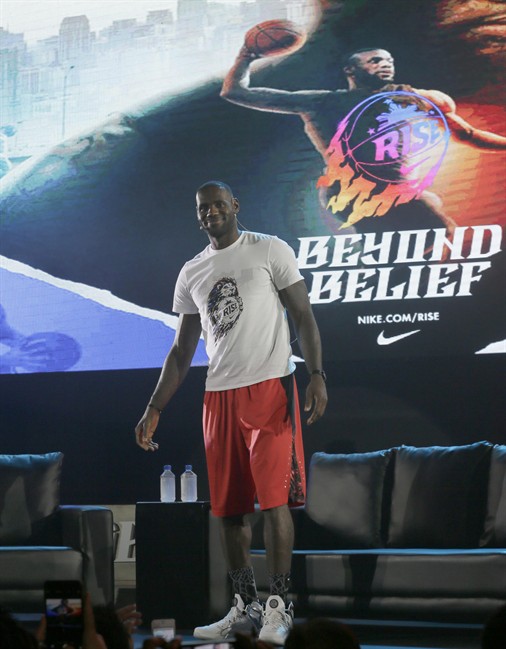 LeBron James visits Manila to mentor Filipino street ball talents as part of reality program | iNFOnews.ca