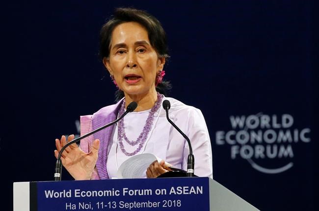 Myanmar's Suu Kyi to skip UN General Assembly session | iNFOnews.ca