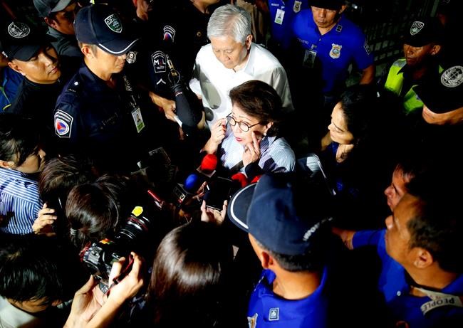 Ex-Philippine judge says she was held at Hong Kong airport | iNFOnews.ca