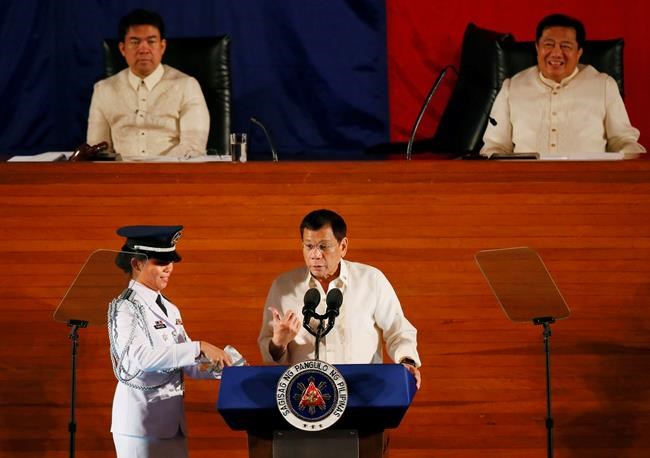 Duterte tackles drugs killings but whips laughter in speech | iNFOnews.ca