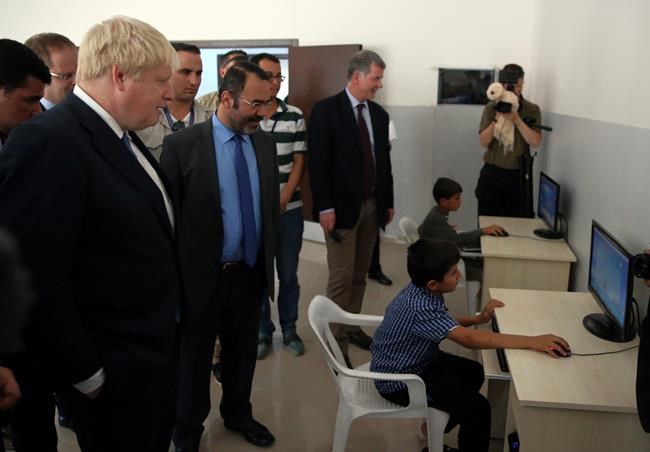 Boris Johnson: Britain to continue support Turkey's EU bid | iNFOnews.ca Boris Johnson: Britain to continue support Turkey's EU bid | iNFOnews.ca