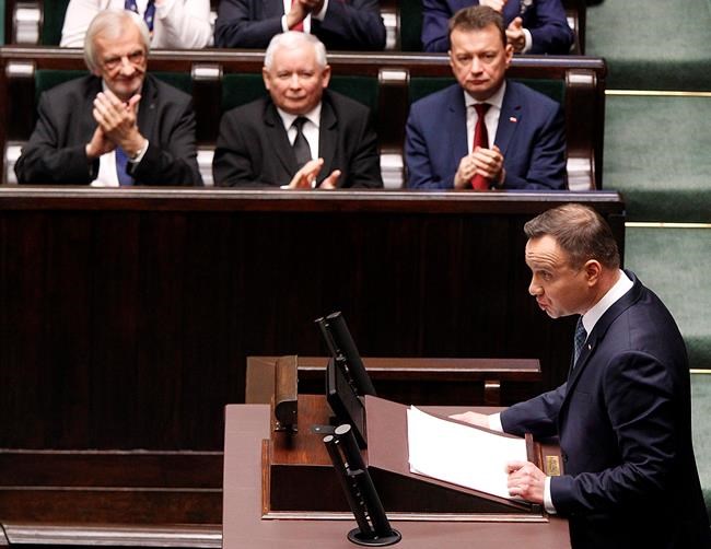 The Latest: Polish party praises replaced prime minister | iNFOnews.ca