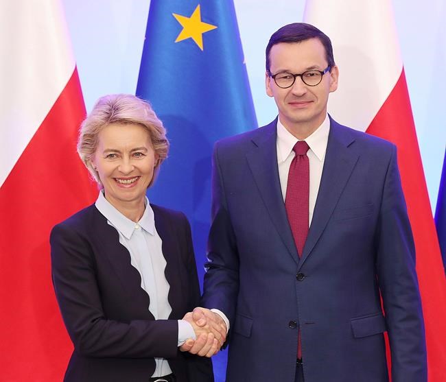EU president-elect in Poland for talks on migration, law | iNFOnews.ca
