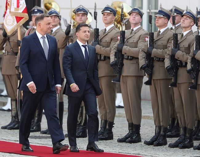 Ukraine, Poland want continued sanctions on Russia | iNFOnews.ca