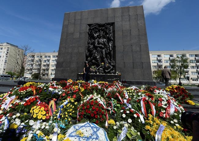 Poland marks 75th anniversary of uprising in Warsaw Ghetto | iNFOnews.ca