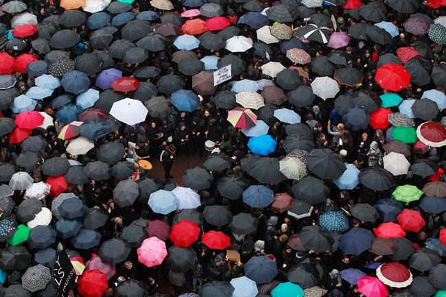 Women in Poland strike to protest proposal for abortion ban | iNFOnews.ca