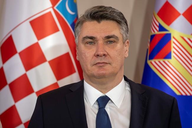 Croatia's new, leftist president inaugurated | iNFOnews.ca Croatia's new, leftist president inaugurated | iNFOnews.ca