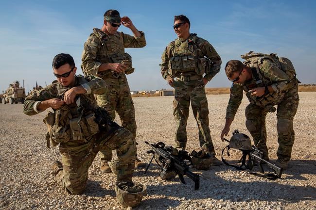 US troops at Syria base say they'll keep pressure on IS | iNFOnews.ca