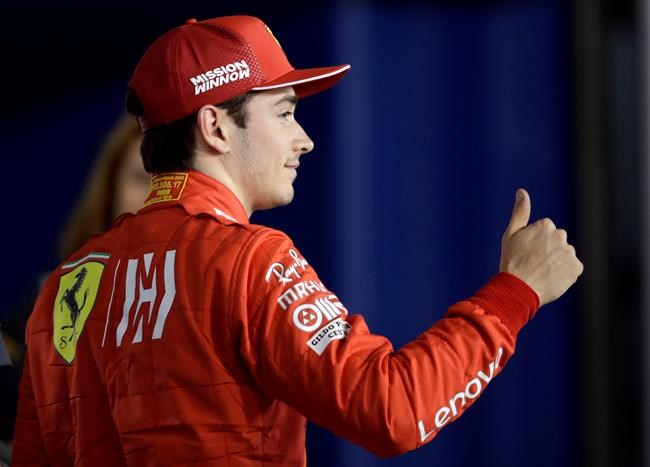 Ferrari dominates as Leclerc takes first pole at Bahrain GP | iNFOnews.ca