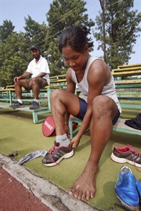Indian heptathlete attempts to overcome foot deformity to medal at Asian Games | iNFOnews.ca