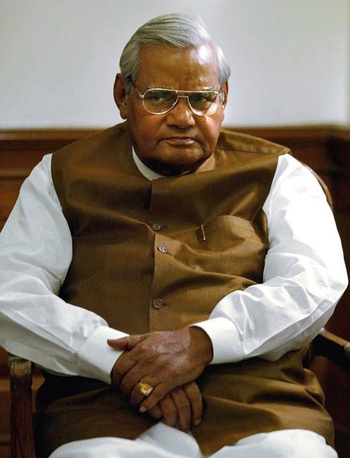 India's Vajpayee, who set off nuke race and peace, has died | iNFOnews.ca
