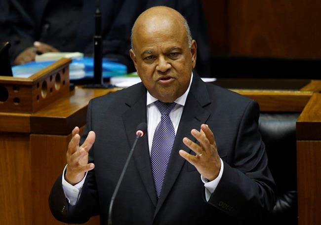 South Africa's finance minister to face fraud charge | iNFOnews.ca
