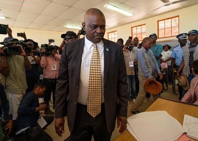 Botswana's president will stay in office after election win | iNFOnews.ca