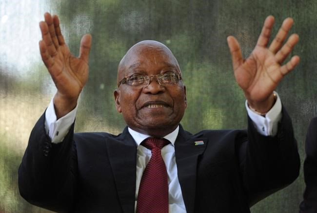 In South Africa, ousted president speaks his mind on Twitter | iNFOnews.ca