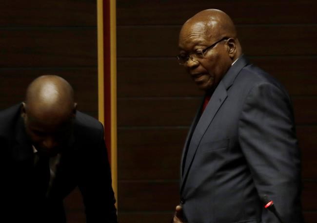 South Africa ex-president Jacob Zuma in court for corruption | iNFOnews.ca