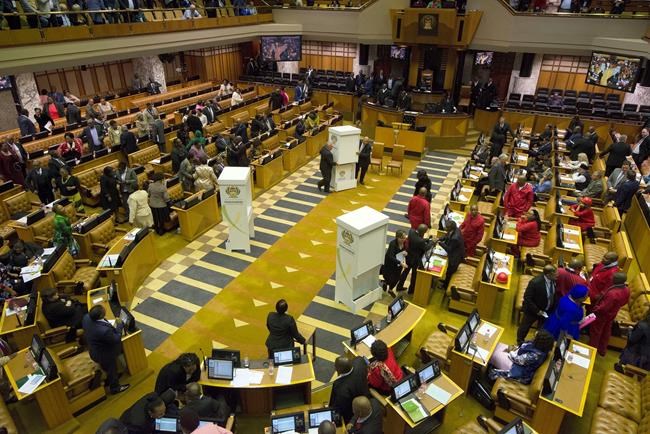 South Africa's opposition moves to dissolve parliament | iNFOnews.ca